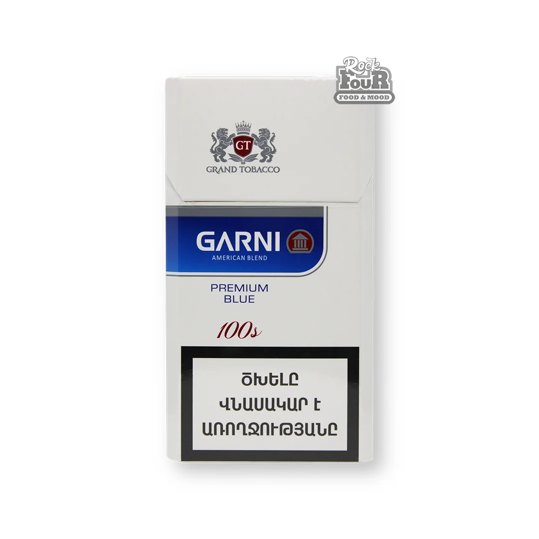 Ծխախոտ «GARNI Premium Blue 100s»